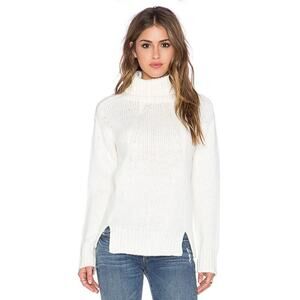 Lucca Couture Turtleneck sweater ivory